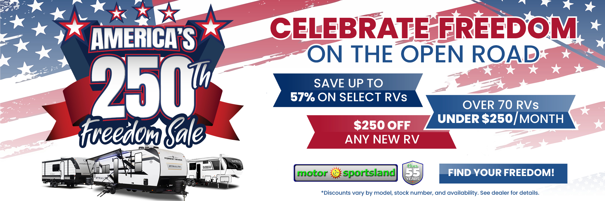 Shop our RV Sale